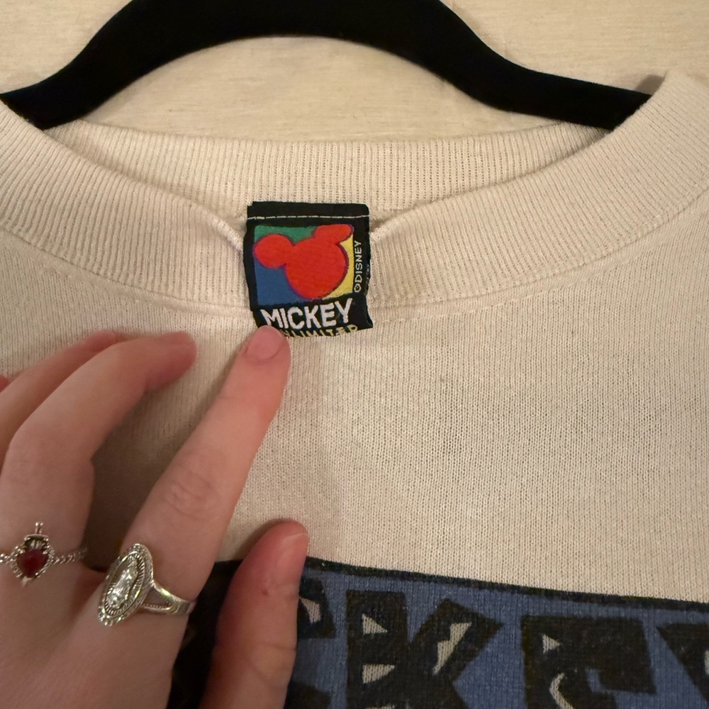 Vintage XL Mickey Crewneck Sweatshirt - Picture 2 of 3